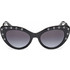 Guess GU00163 01B Γυναικεία Γυαλιά Ηλίου Cat Eye Κοκάλινα Μαύρα με Μαύρο Φακό