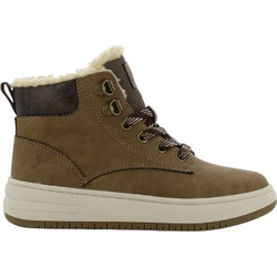 Safety Jogger Παιδικά Μποτάκια Καφέ με Φερμουάρ Σκρατς & Γούνα SJ637798-14