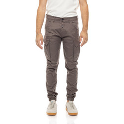 Cover Ανδρικό Παντελόνι Cargo Joggers Slim Εφαρμογή Χακί M0186-31-14