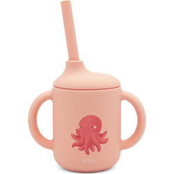 Sassi Κύπελλο Σιλικόνης με Καλαμάκι Slurpy The Octopus