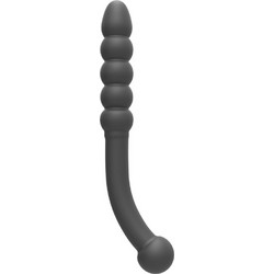 Zenn Double Πρωκτικό Dildo 23cm Μαύρο