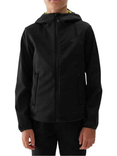 4F Παιδικό Μπουφάν Χειμωνιάτικο Softshell Αδιάβροχο Lime 4FJWAW24TSOFM269-45S