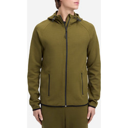 Energetics Ανδρική Ζακέτα Fleece με Κουκούλα και Φερμουάρ Χακί 426594-841