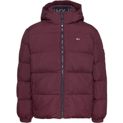 Tommy Jeans Ανδρικό Μπουφάν Χειμωνιάτικο Puffer Μπορντό DM0DM19786-XIU