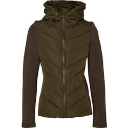 Sugarfree Γυναικείο Μπουφάν Puffer Μακρύ Χακί 25833027-521