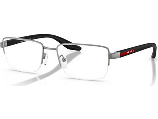 Prada PS51SV 7CQ1O1 Ανδρικός Σκελετός Γυαλιών Οράσεως Μεταλλικός Ασημί