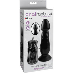 Pipedream Anal Fantasy Vibrating Thruster Πρωκτικός Δονητής 14cm Μαύρος