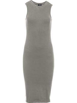 Bodymove Midi Καλοκαιρινό Αθλητικό Φόρεμα Γκρι 1344-2