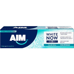 Aim White Now 3in1 Fress Kiss Οδοντόκρεμα για Λεύκανση 75ml