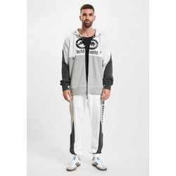 Ecko Unltd Ανδρικό Σετ Φόρμας με Λάστιχο Λευκό Μαύρο ECKOSS1008-17100