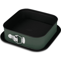 Berlinger Haus Matte Green Collection Φόρμα Ζαχαροπλαστικής από Ανοξείδωτο Ατσάλι για Κέικ Τετράγωνη 28x28cm BH-8668