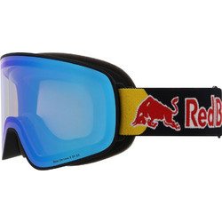 Red Bull Spect Rush Μάσκα Σκι & Snowboard Ενηλίκων Μαύρη με Φιμέ Φακό Μπλε