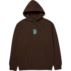 Huf Megablast Ανδρικό Φούτερ με Κουκούλα & Τσέπες Καφέ PF00757