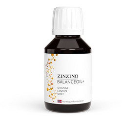 Zinzino BalanceOil+ Orange Lemon Mint Ιχθυέλαιο Πορτοκάλι 100ml
