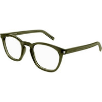 Saint Laurent SL28 003 Ανδρικός Σκελετός Γυαλιών Οράσεως Κοκάλινος Πράσινος