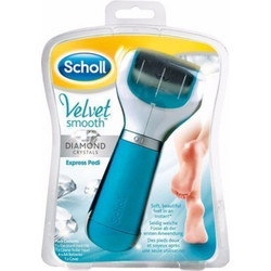 Scholl Velvet Smooth Diamond Ηλεκτρική Λίμα Ποδιών για Φτέρνες & Κάλους