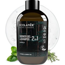 Ecolatier Energy Ανδρικό Αφρόλουτρο σε Gel 600ml