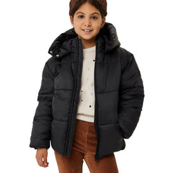 Mexx Παιδικό Μπουφάν Χειμωνιάτικο Puffer Αντιανεμικό Μαύρο JI1161026K-BLACK