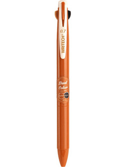 Writech Dual Colour Amber Στυλό Gel 0.7mm Πολύχρωμο 511366