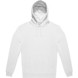B&C Collection Ανδρικό Φούτερ με Κουκούλα & Τσέπες Λευκό ID.223