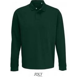 Sol's Ανδρική Μπλούζα Polo Μακρυμάνικη Πράσινη 03990-291