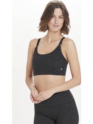 Athlecia Luvelia Αθλητικό Μπουστάκι με Χαμηλή Στήριξη Μαύρο EA221333