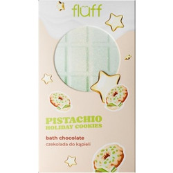 Fluff Chocolate Pistachio Holiday Cookies Bath Bomb 160gr