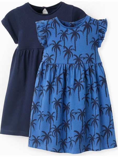 Zippy Σετ Παιδικά Φορέματα Navy Μπλε Royal Blue 3107116502