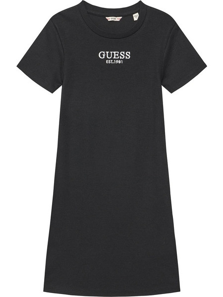 Guess Παιδικό Φόρεμα Μαύρο J5YK11KBZP4-JBLK