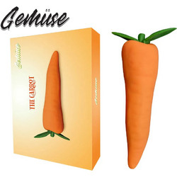 Gemuse The Carrot Vibrator Δονητής 15cm Πορτοκαλί