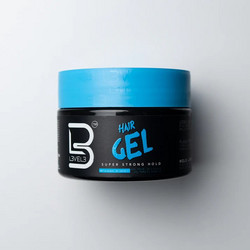 Level3 Barber Super Strong Gel Μαλλιών Ανδρικό για Λάμψη & Όγκο Πολύ Δυνατό Κράτημα 250ml