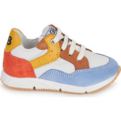 GBB Παιδικά Sneakers Λευκά Καφέ Πορτοκαλί AL400-14