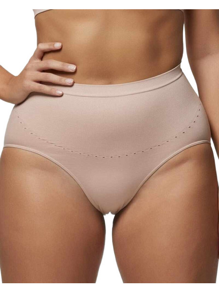 Pompea Κορσές Slip Σύσφιξης χωρίς Ραφές Μπεζ 89624249