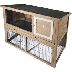 Vadigran Rabbit Hutch Κλουβί για Κουνέλια Μπεζ 47x11x78cm