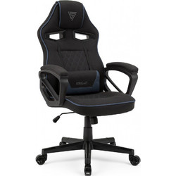 SENSE7 Knight Καρέκλα Gaming Υφασμάτινη Μαύρη Μπλε 5902659841612