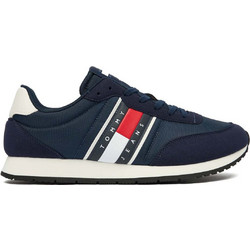 Tommy Hilfiger Classic Runner Ανδρικά Sneakers Navy Μπλε EM0EM01709-C1G