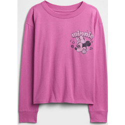 Gap Minnie Mouse Παιδικό T-Shirt Μακρυμάνικο Ροζ 797594002