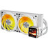 Darkflash DE240 White Υδρόψυξη CPU 120mm ARGB για Socket 1200 / 1700 / 1851 / AM3 / AM3+ / AM4 / AM5 / 115x
