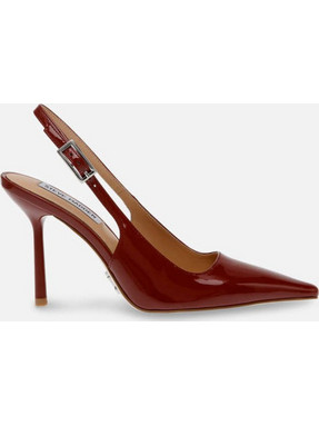 Steve Madden Γόβες Slingback Δερμάτινες με Τακούνι Στιλέτο Μπορντό 1100484