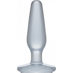 Doc Johnson Crystal Jelies Medium Πρωκτική Σφήνα 14cm Διαφανής