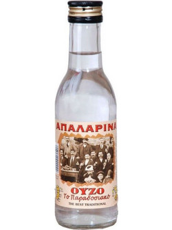 Απαλαρίνα Το παραδοσιακό Ούζο 40% 50ml