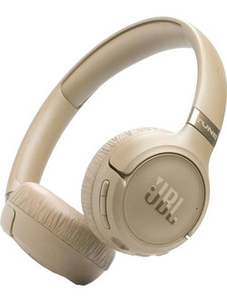 JBL Tune 680NC Ασύρματα Bluetooth Ακουστικά On Ear με Noise Cancelling Μπεζ