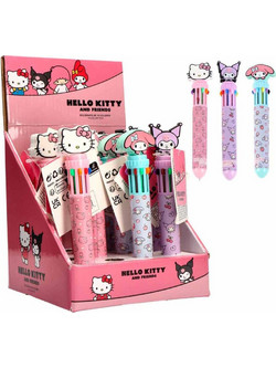 Cerda Hello Kitty Στυλό Διαρκείας Πολύχρωμο Διάφορα Σχέδια 2700001736