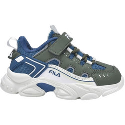 Fila Memory Spinel 3 Παιδικά Sneakers Χακί Navy Μπλε 7YF33002-261
