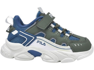 Fila Memory Spinel 3 Παιδικά Sneakers Χακί Navy Μπλε 7YF33002-261