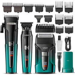 VGR V-694 Σετ Ξυριστική + Κουρευτική + Trimmer