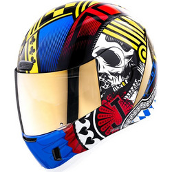 Icon Airform Lucly Lid 5 Glory Multicolor Κράνος Μηχανής Full Face 1670gr