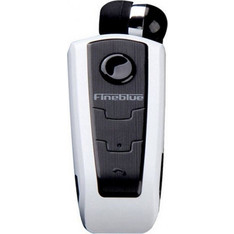 Fineblue F910 Pro Ακουστικό Bluetooth In Ear Πέτου White