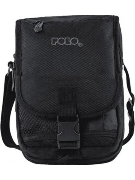 Polo Ανδρική Τσάντα Ώμου / Χιαστί Μαύρη 907071-2000