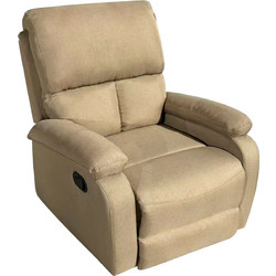 HomeMarkt Πολυθρόνα Relax Μπεζ DIONI HM3296.03